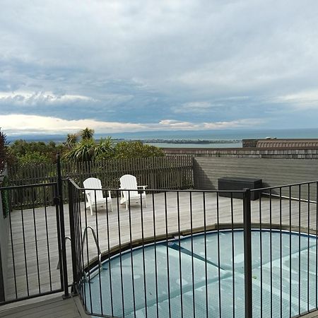 Ferienwohnung Mount Pleasant Views Christchurch Exterior foto