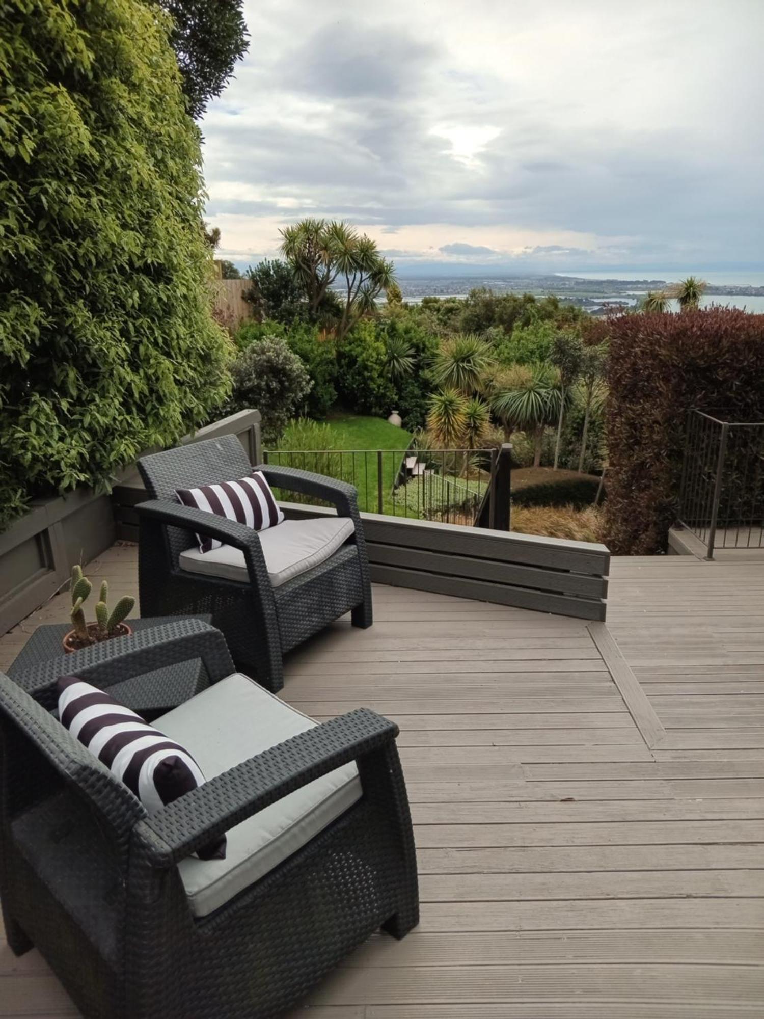 Ferienwohnung Mount Pleasant Views Christchurch Exterior foto